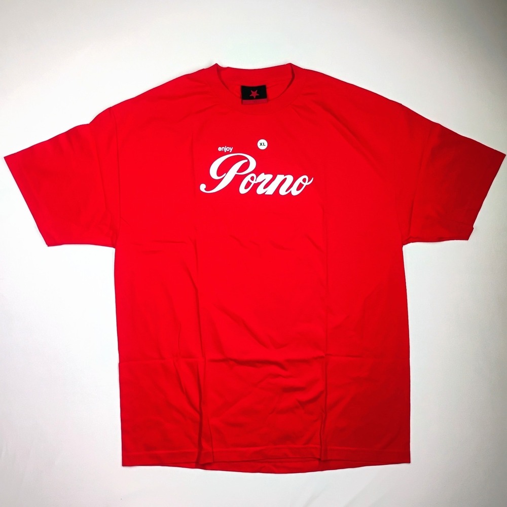 Serial Killer Red Graphic Tee XL Parody Logo Streetwear T-Shirt VTG 90's NOS
